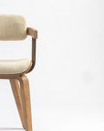 Blonde Wooden Dining Chair