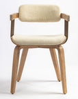 Blonde Wooden Dining Chair
