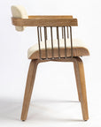 Blonde Wooden Dining Chair