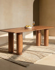 Salad Plywood 8 Seater Dining Table