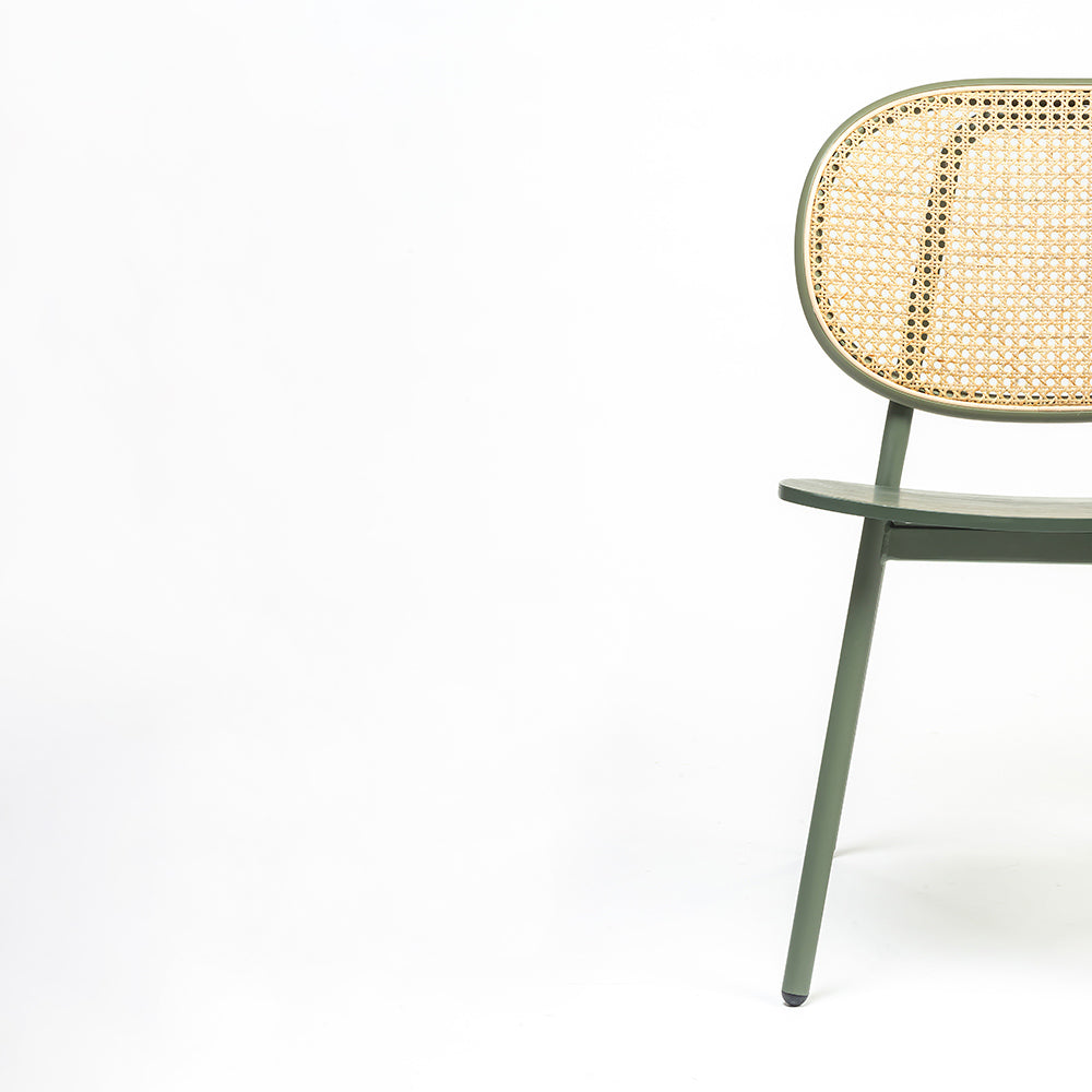 Mantis Plywood Semi Outdoor Dining Chair with Metal