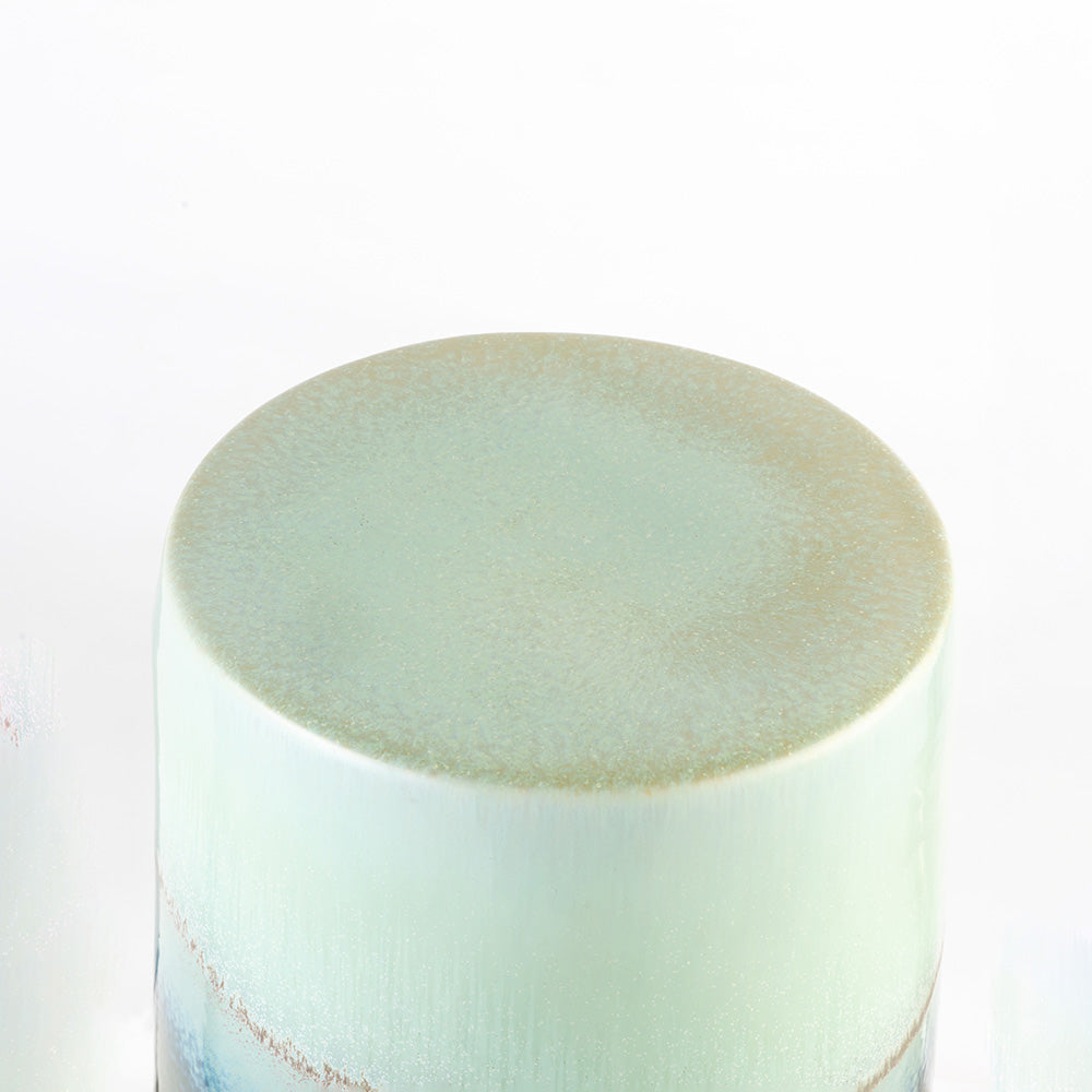 Bleach Ceramic Garden Stool