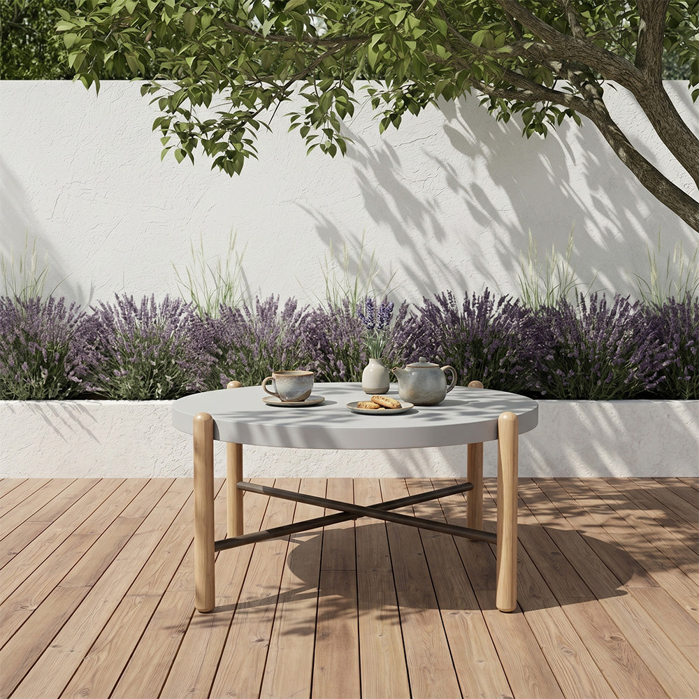 BreezeLine Outdoor Round Coffee Table