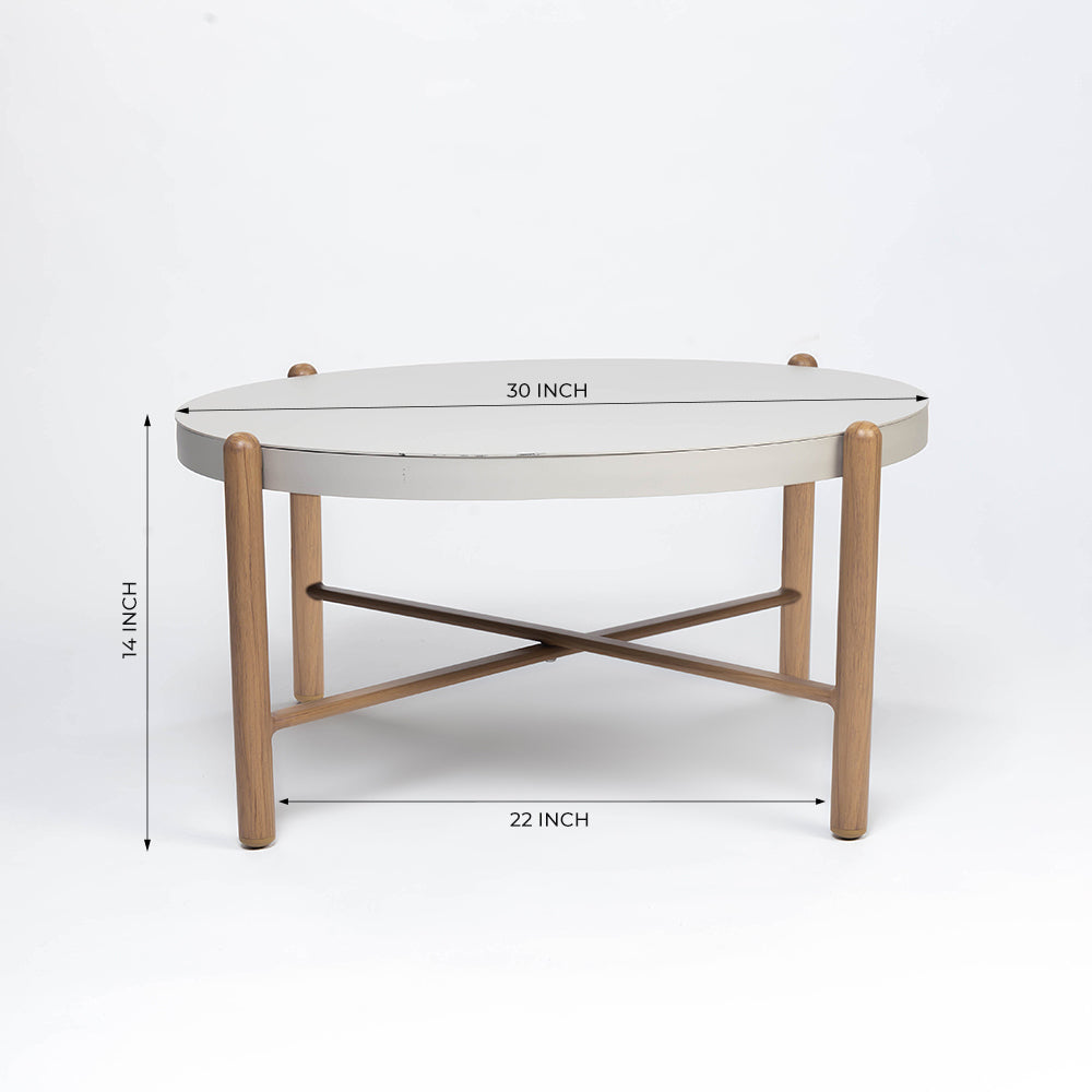 BreezeLine Outdoor Round Coffee Table