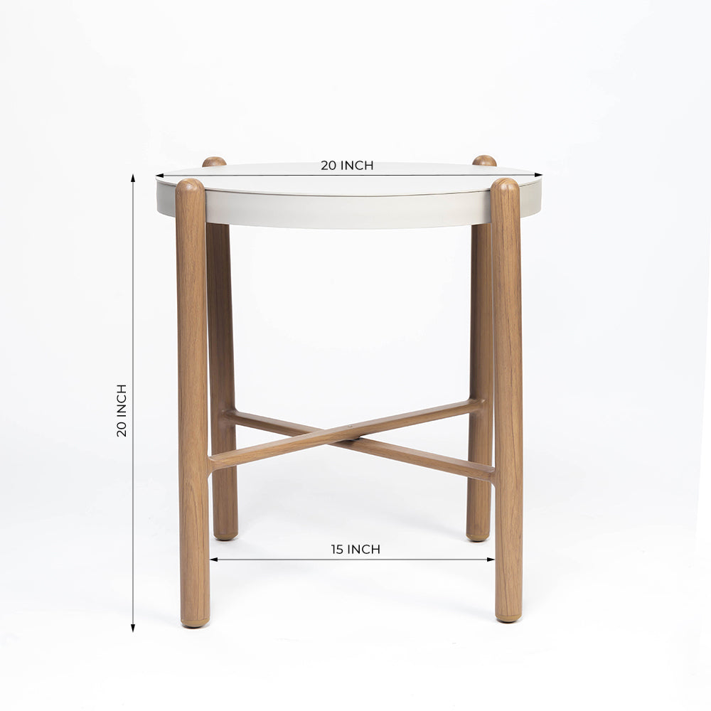 BreezeLine Outdoor Round Accent Table