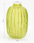 Evergreen Glass Vase
