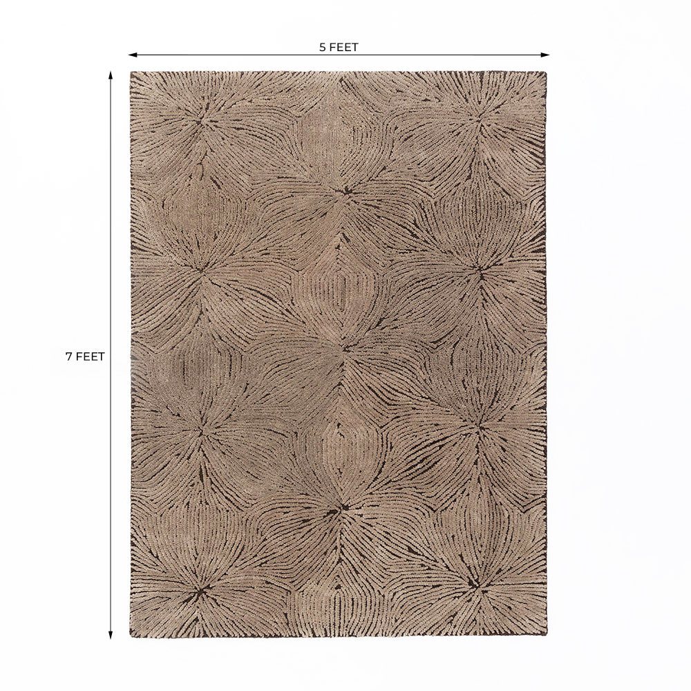 Pebble Bloom Textured Rug