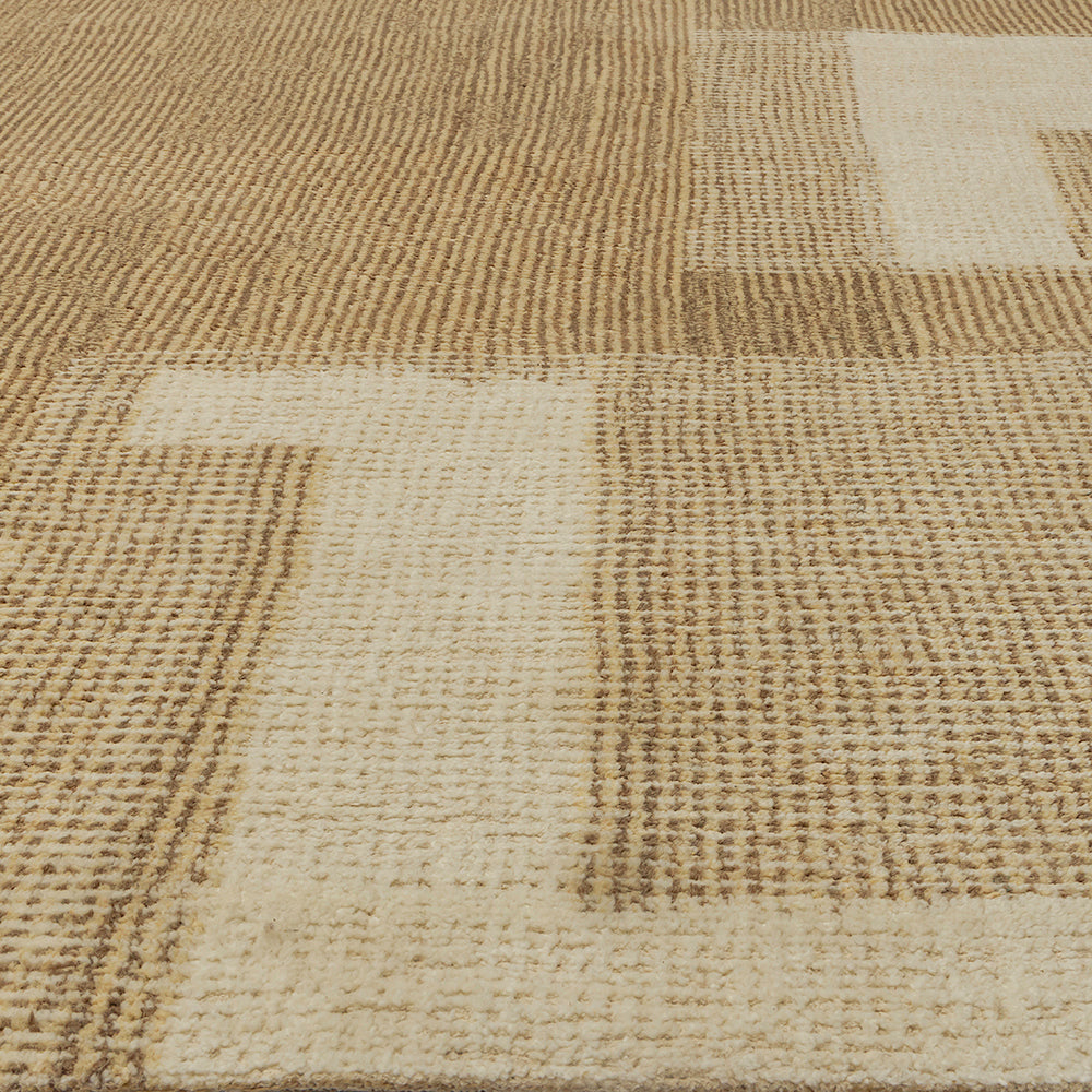 Sandstone Blocks Hand-Tufted Rug