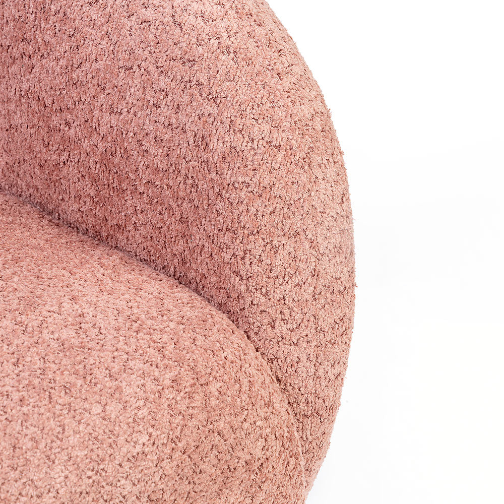 Sunbeam Lounge Chair - Rose brown