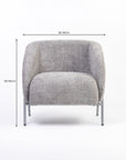 Sunbeam Lounge Chair - Grey