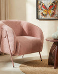 Sunbeam Lounge Chair - Rose Brown