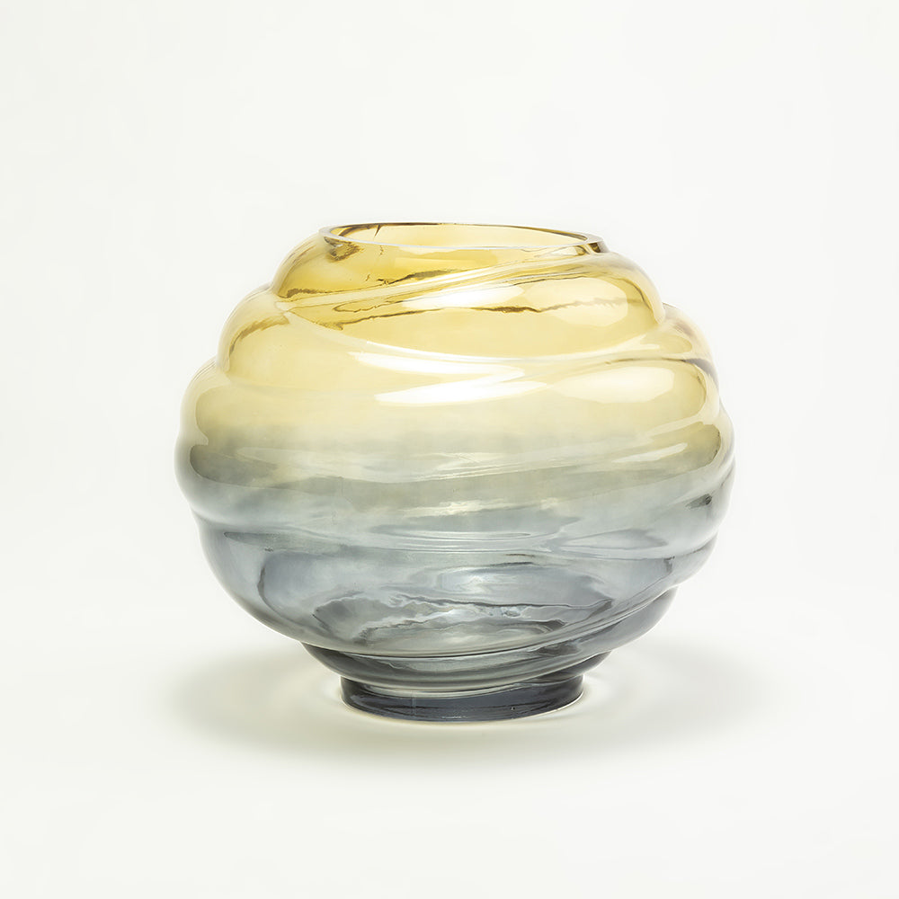 Dynaris Edge Glass Vase Set of 3 - Medium