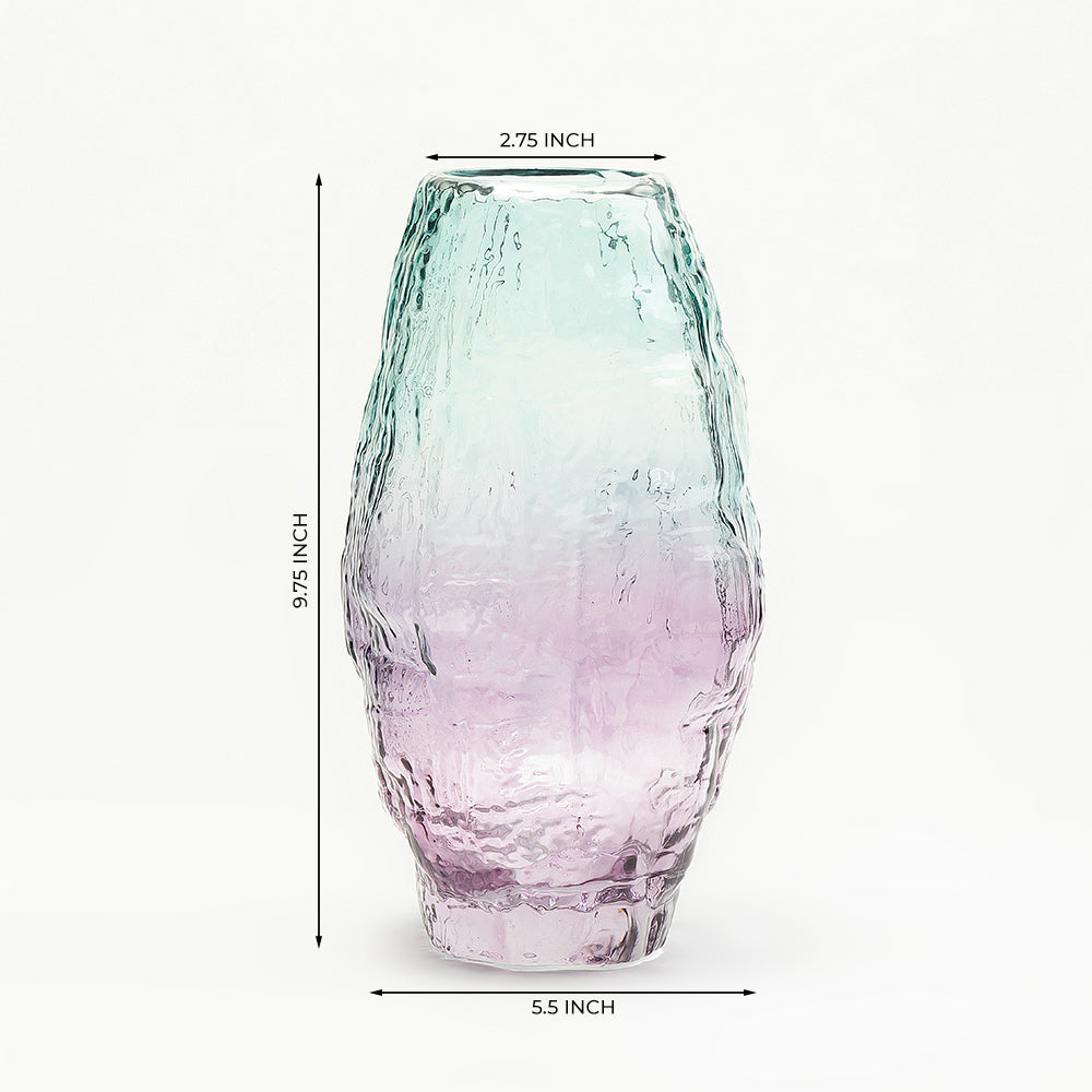 Axion Prime Glass Vase set of 2 - Small