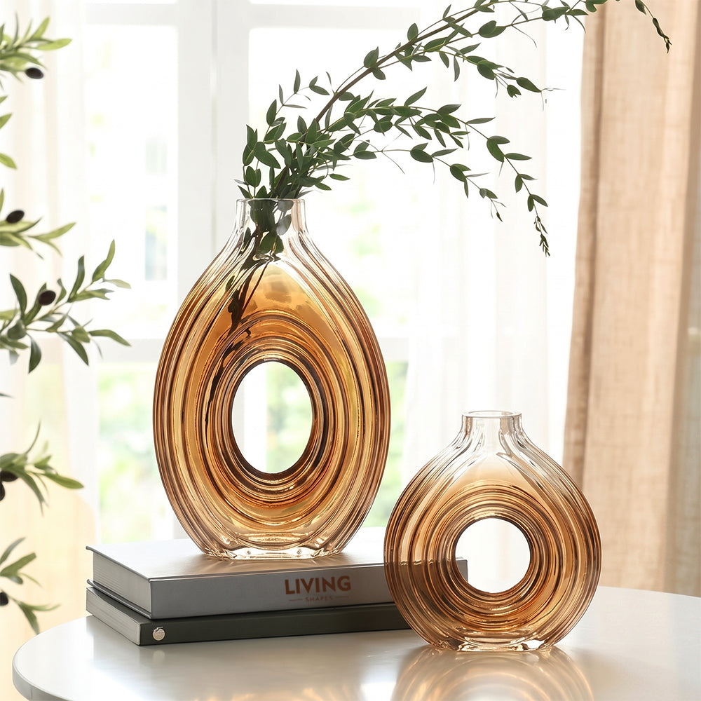Pinnova Miah Glass Vase Set of 2 - All