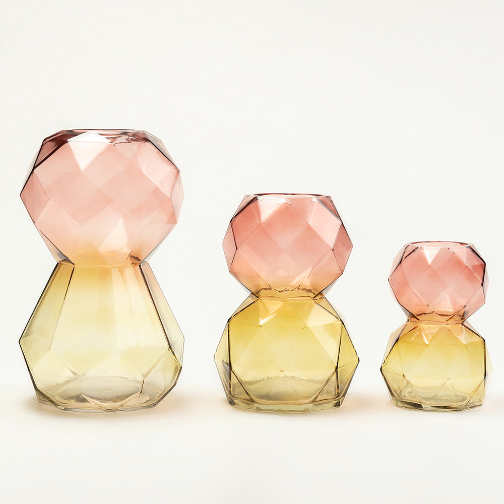 Reverie Dylan Glass Vase Set of 3 - All