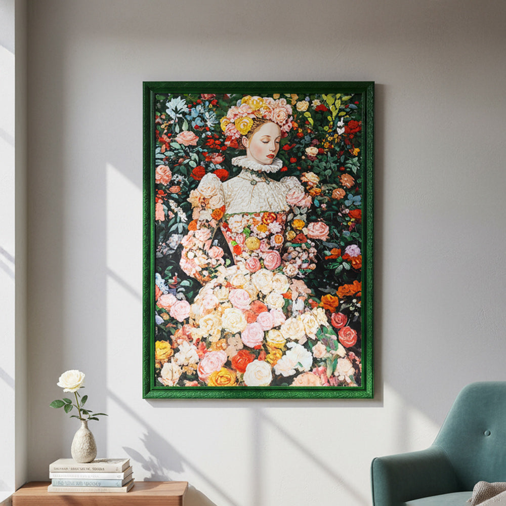 Lady of the Still Soul Wall Painting