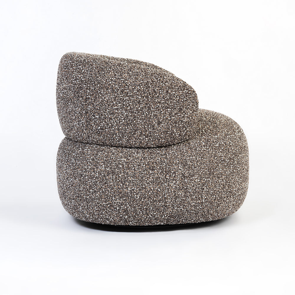 Velmora Erika Swivel Sofa - Taupe