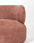 Sofelle Aicelle 2 Seater Sofa - Rose Brown