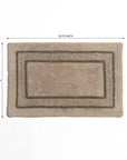 Elmoria Mica Bath Mat - Beige