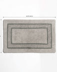 Elmoria Mica Bath Mat - Grey