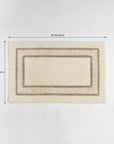 Elmoria Mica Bath Mat - Off-White