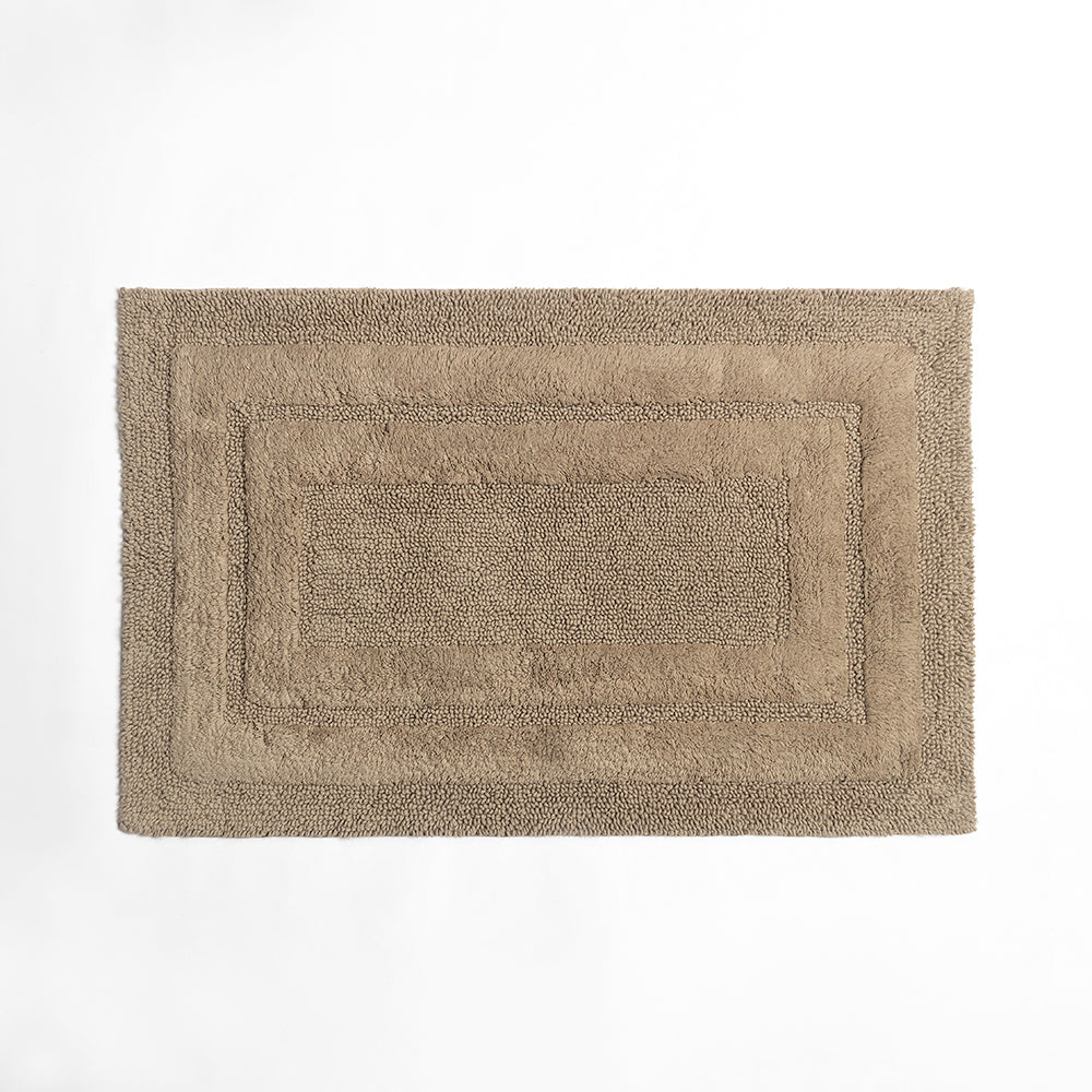 Rosavyn Bloom Bath Mat - Beige
