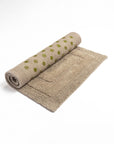 Rosavyn Bloom Bath Mat - Beige