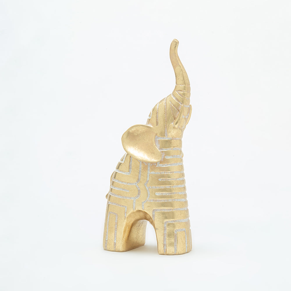 Ionvanta Troy Elephant Statue - Big Small