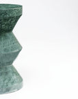 Mantis Green Marble Accent Table