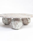 Bejoy Butterscotch Marble Coffee Table