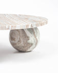 Bejoy Butterscotch Marble Coffee Table