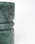 Troye Green Marble Accent Table