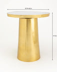 Boots Handcrafted Aluminium Accent Table