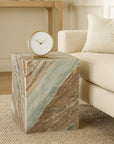 Opalstone Accent Cube table