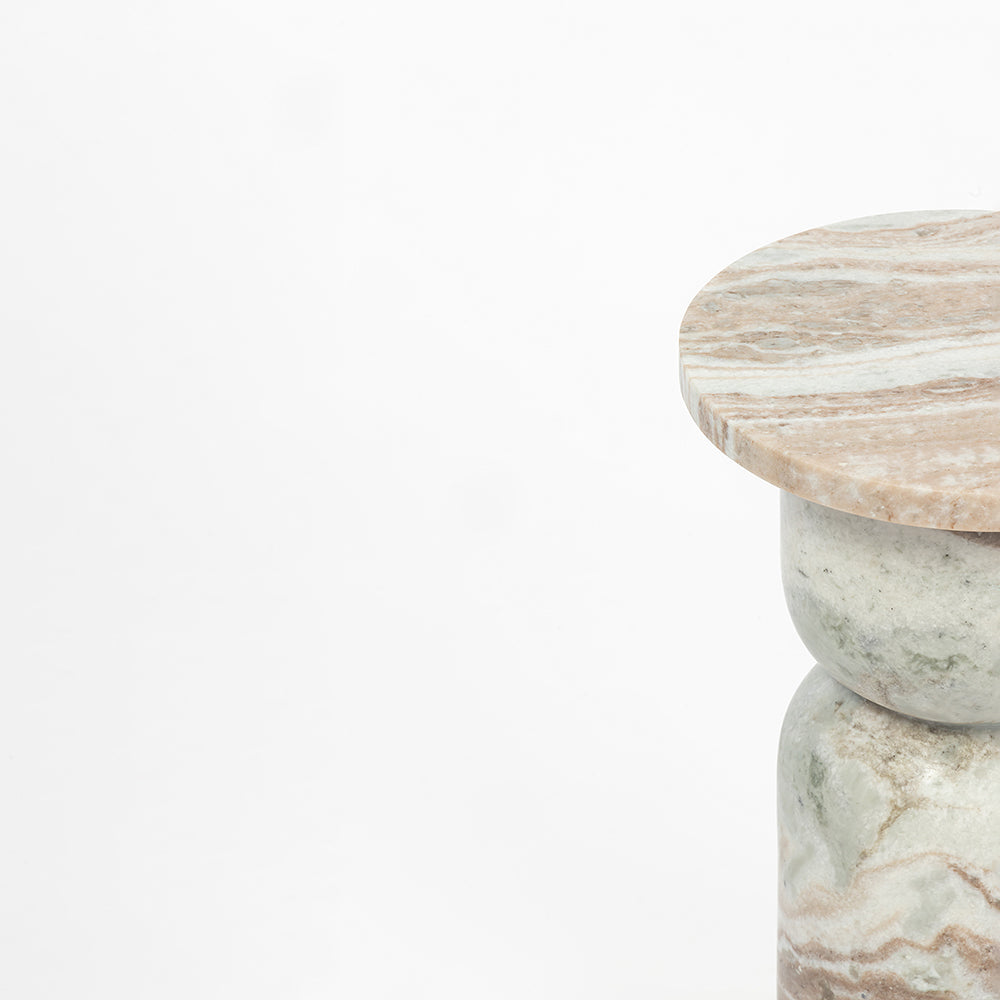 Sawar Marble Musik Accent Table