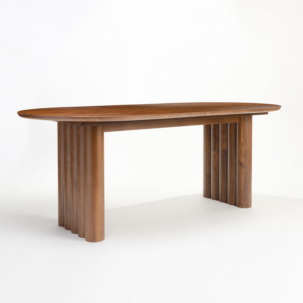 Acquis Parawood 6 Seater Dining Table