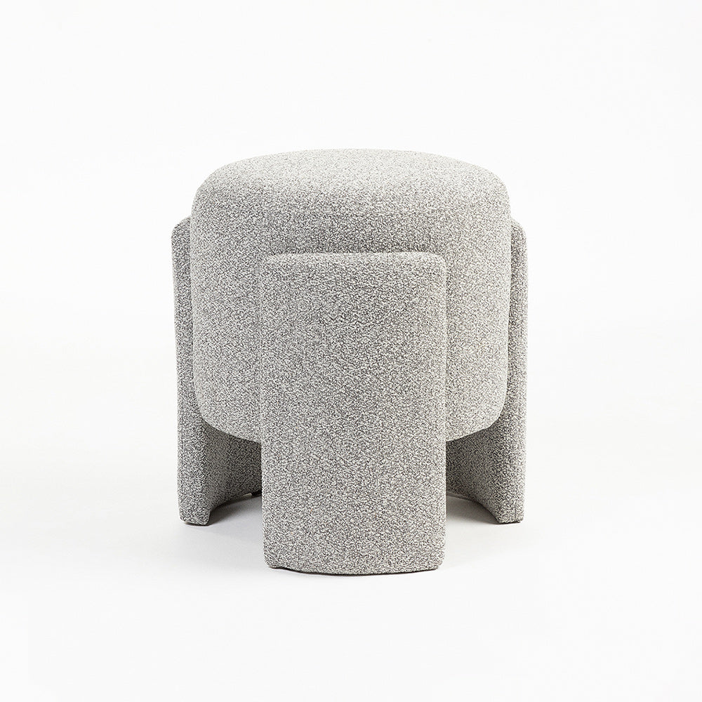Zootie Linen Pouf