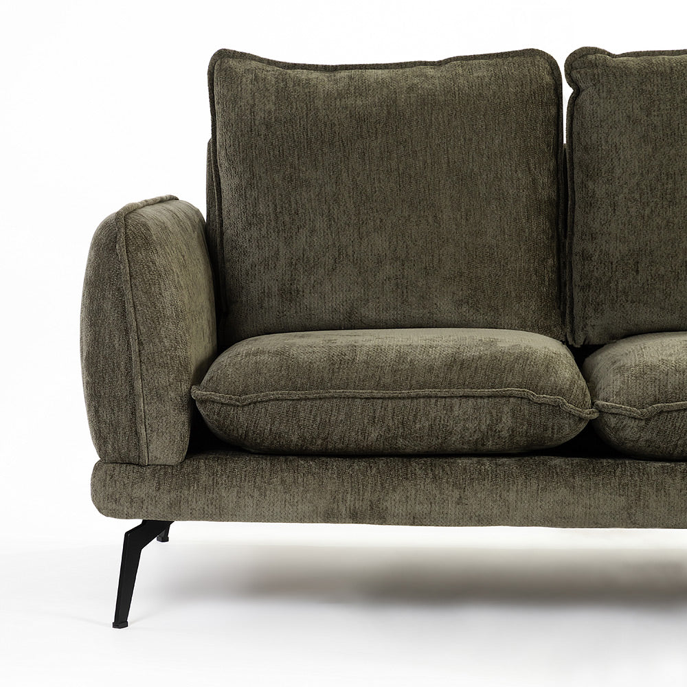 Tonite Reversible Velvet 3 Seater Sofa