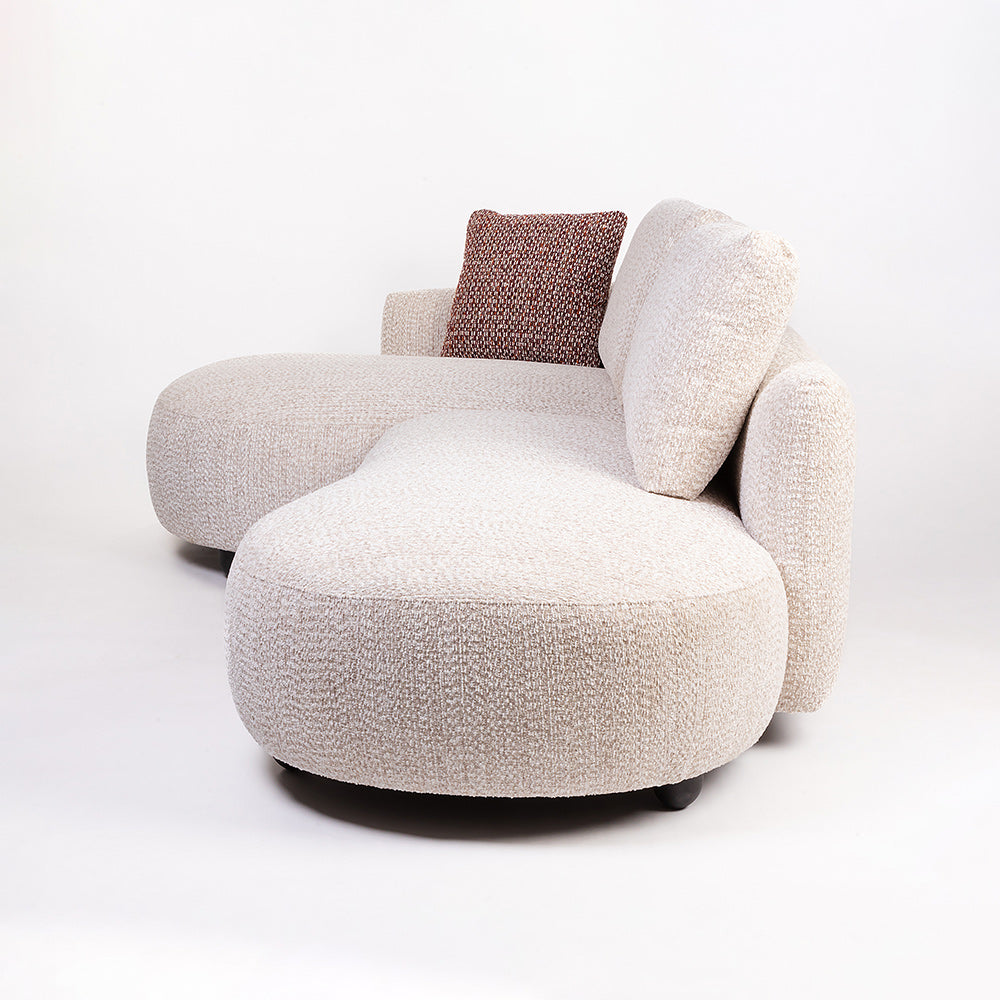 Wizziod Boucle 3 Seater Sofa Set