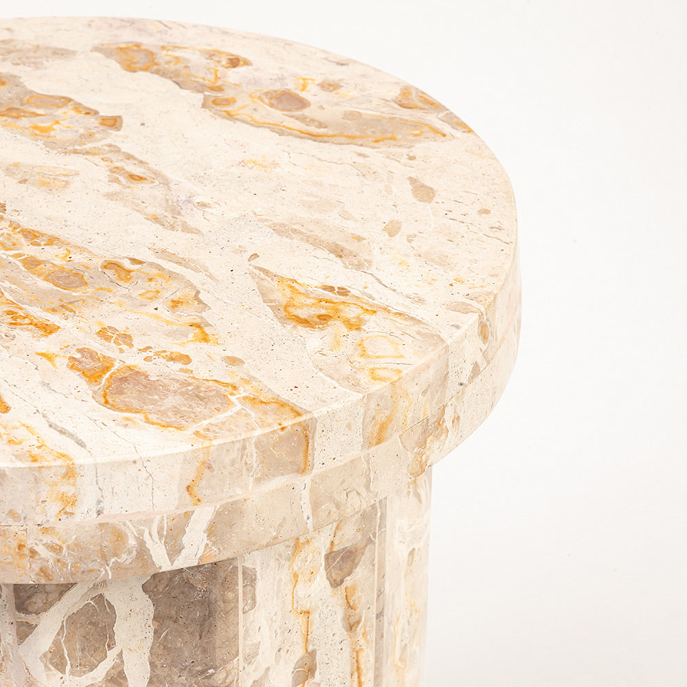 Lithe Marble Accent Table