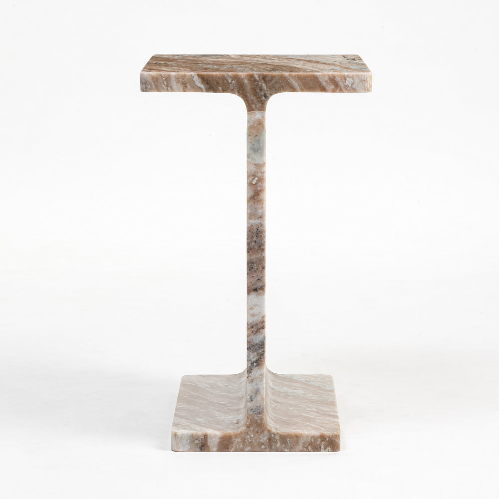 Honey Accent Table - Sawar Marble