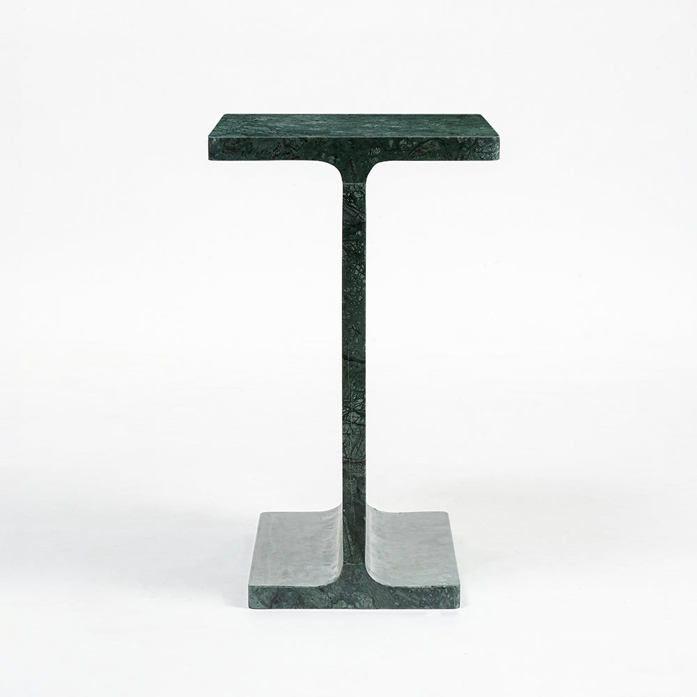 Honey Accent Table - Green Marble