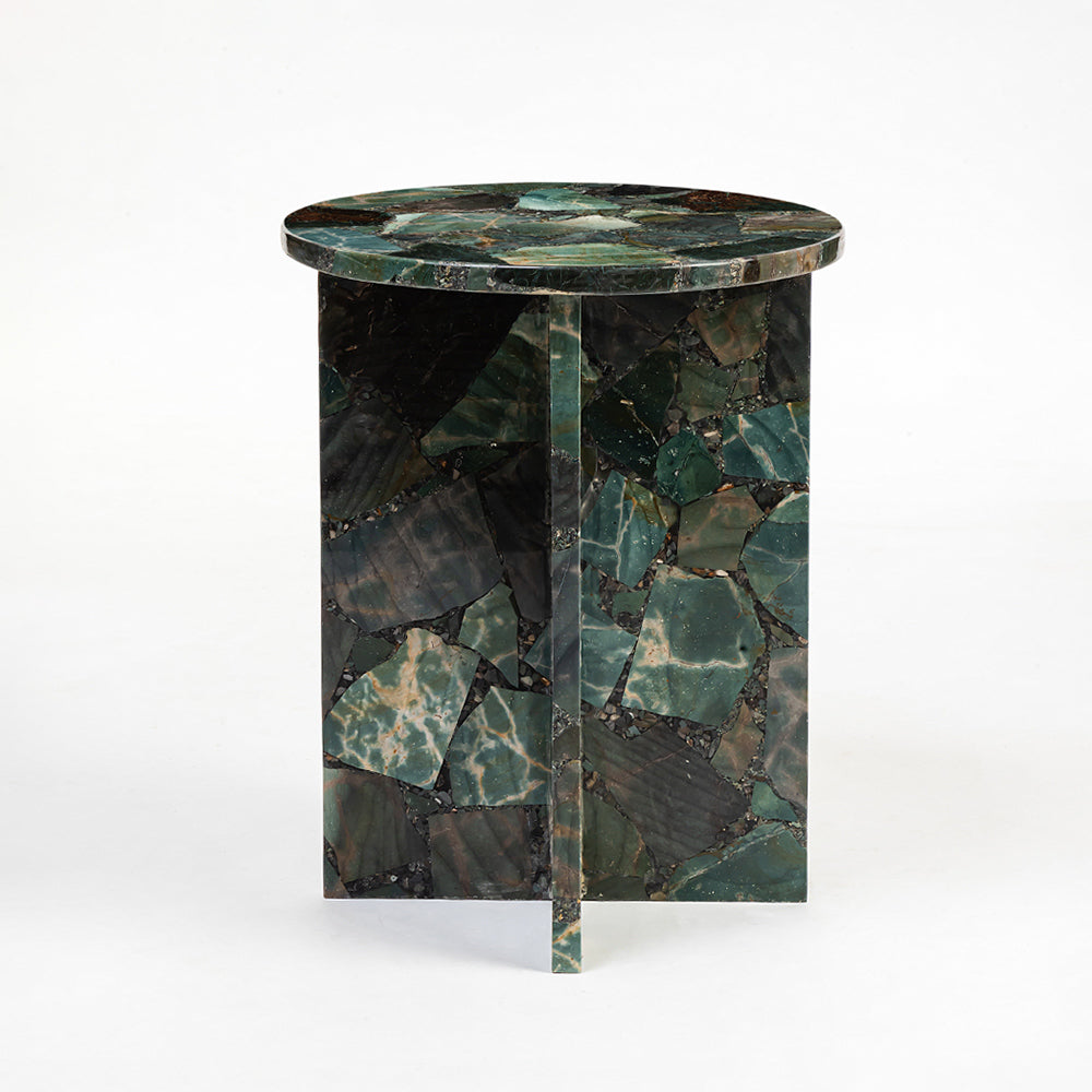 Agate Marble Shimza Accent Table
