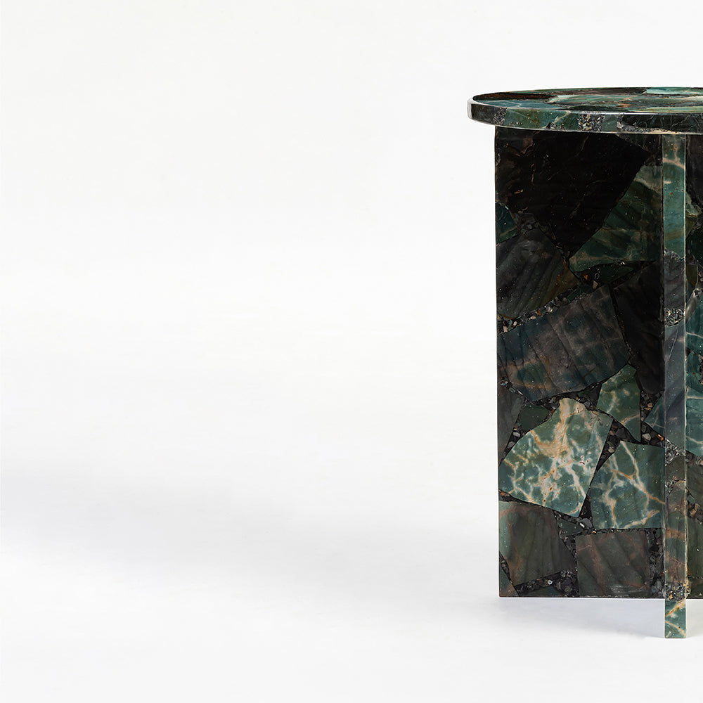 Agate Marble Shimza Accent Table