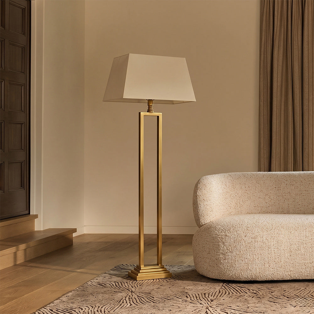 Enya Gold Floor Lamp