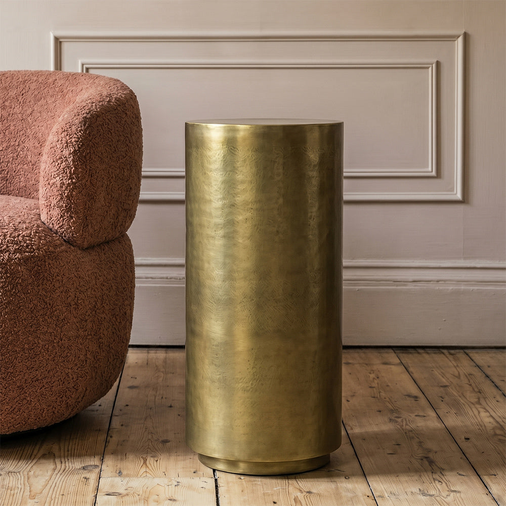 Zedd Aluminum Side Table