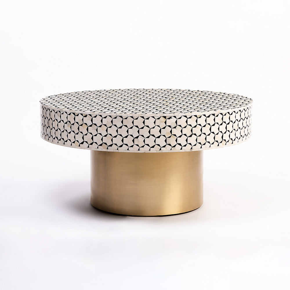 Jeer Bone Inlay Coffee Table