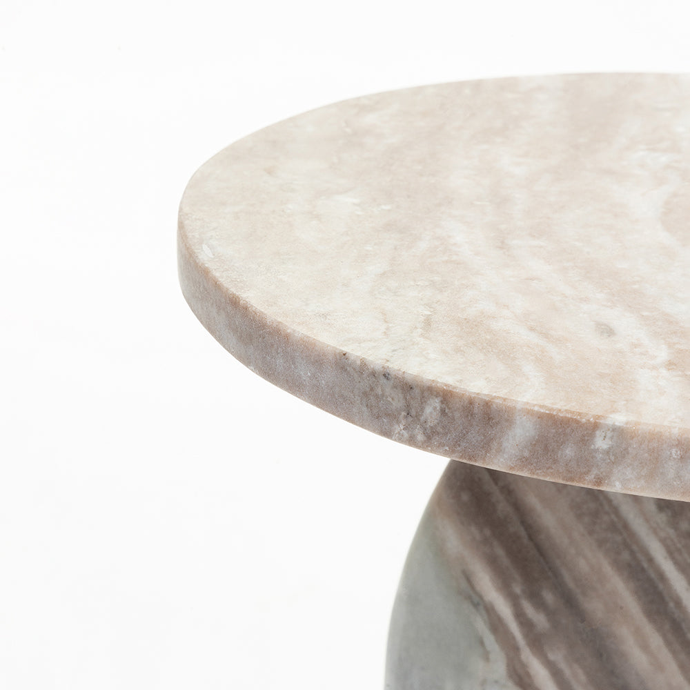 Teke Sawar Marble Accent Table