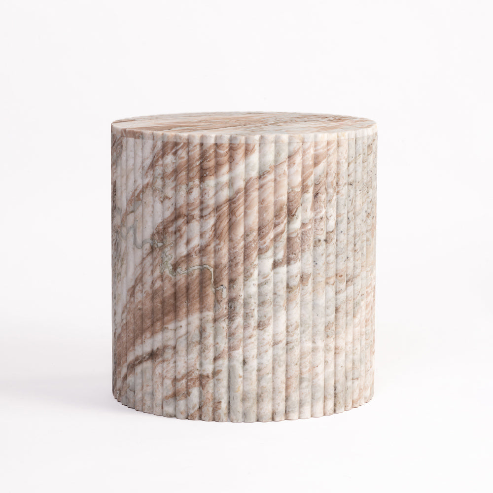 Fruta Marble Round Coffee Table - Small