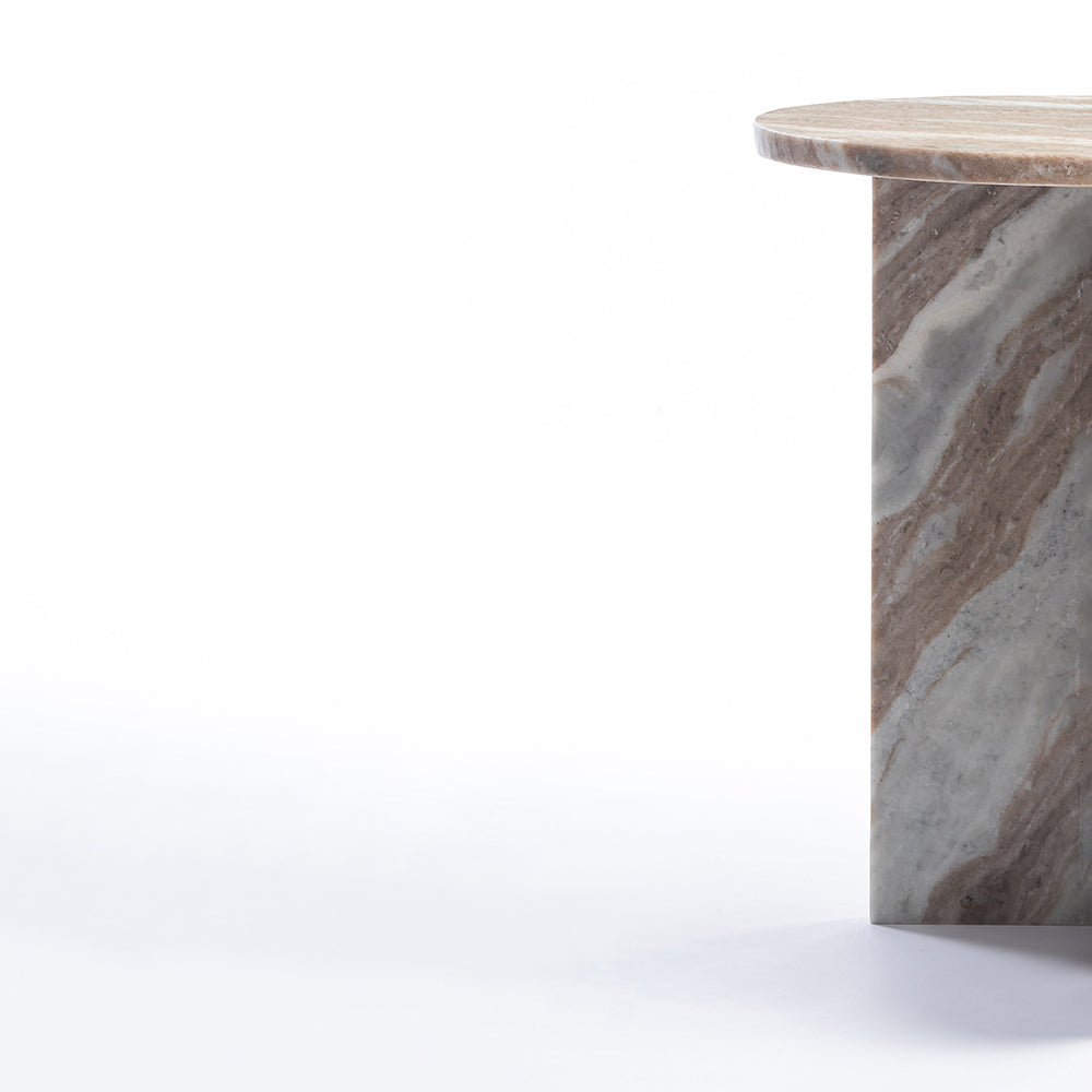 Wiley Sawar Marble Side Table